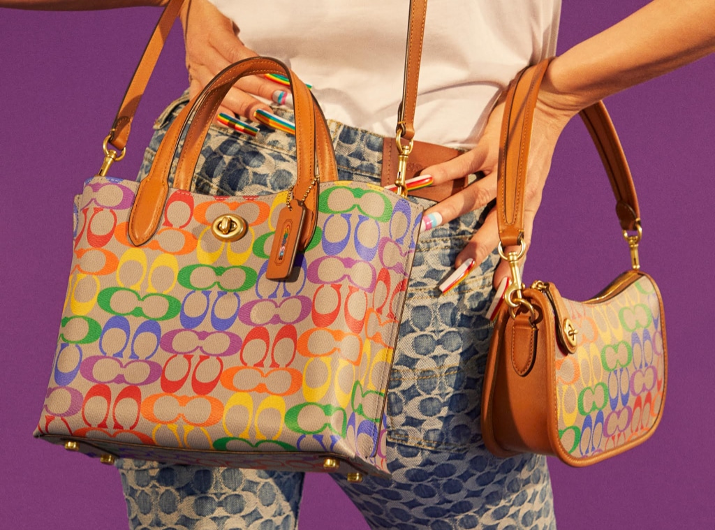 Colorful bags best sale
